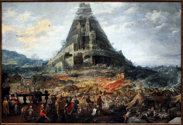 La tour de Babel par Joos de Momper