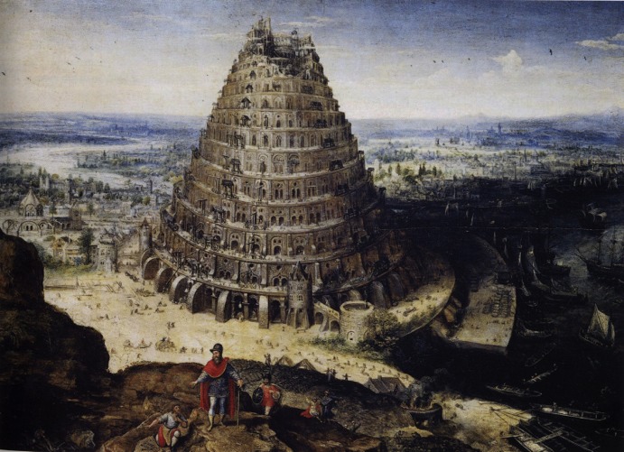 Représentation de la tour de Babel