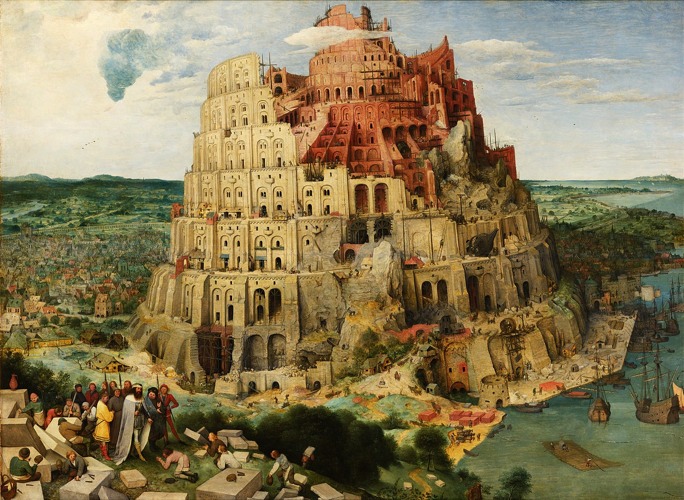 La tour de Babel par Pieter Bruegel l'Ancien, version de Vienne