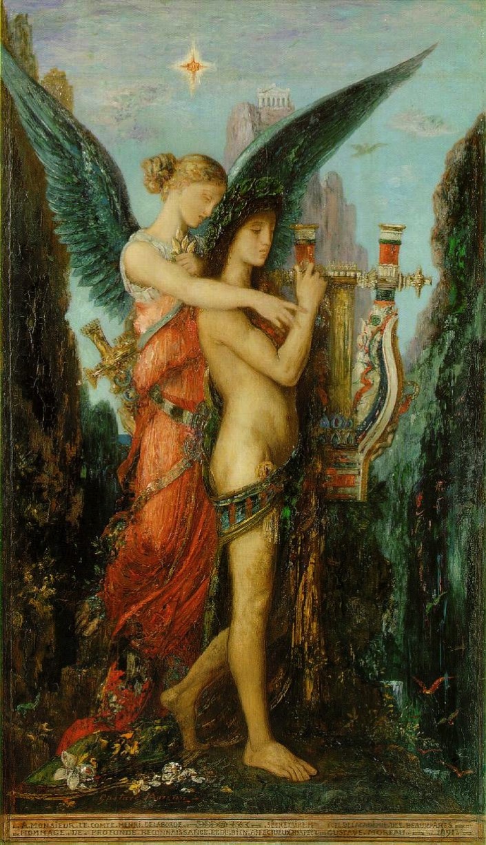 Hésiode et la Muse