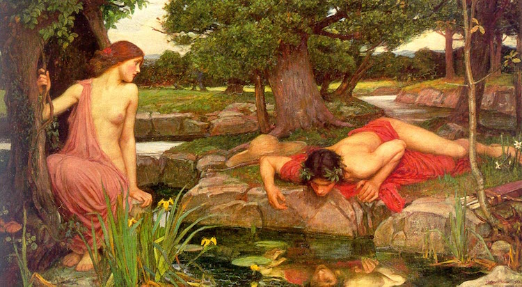 "Echo et Narcisse" de John William Waterhouse