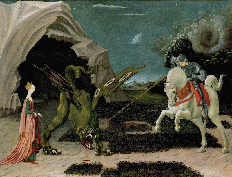 Saint Georges terrassant le dragon (Paolo Uccello)