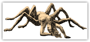 Arachné par Gustave Doré
