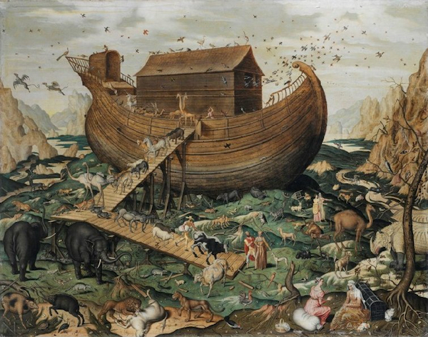 L'arche de Noé sur le mont Ararat de Simon de Myle