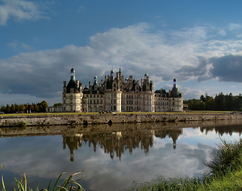 Le château de Chambord (Wikipédia)