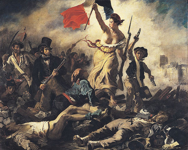 "La liberté guidant le peuple" d'Eugène Delacroix