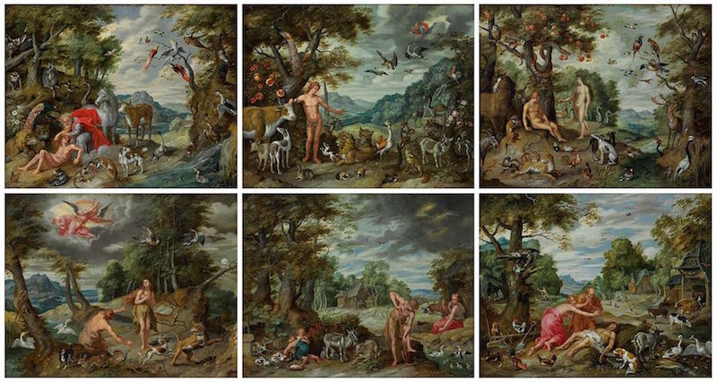 Histoire d'Adam et Ève (Jan Breughel de Jonge)
