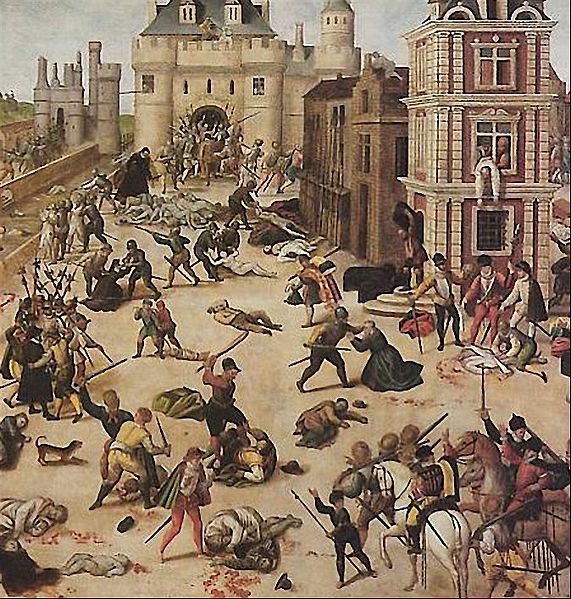 Le massacre de la Saint-Barthélemy