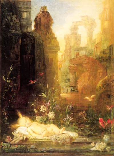 Moïse jeune de Gustave Moreau