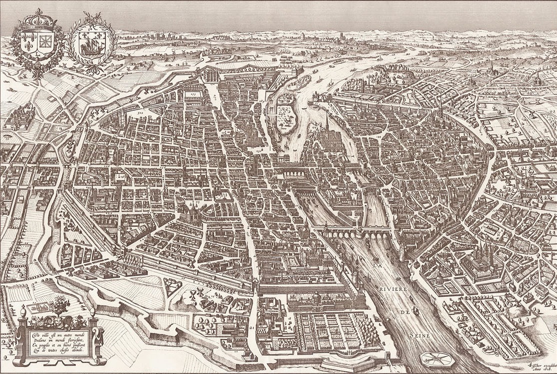 Plan ancien de Paris
