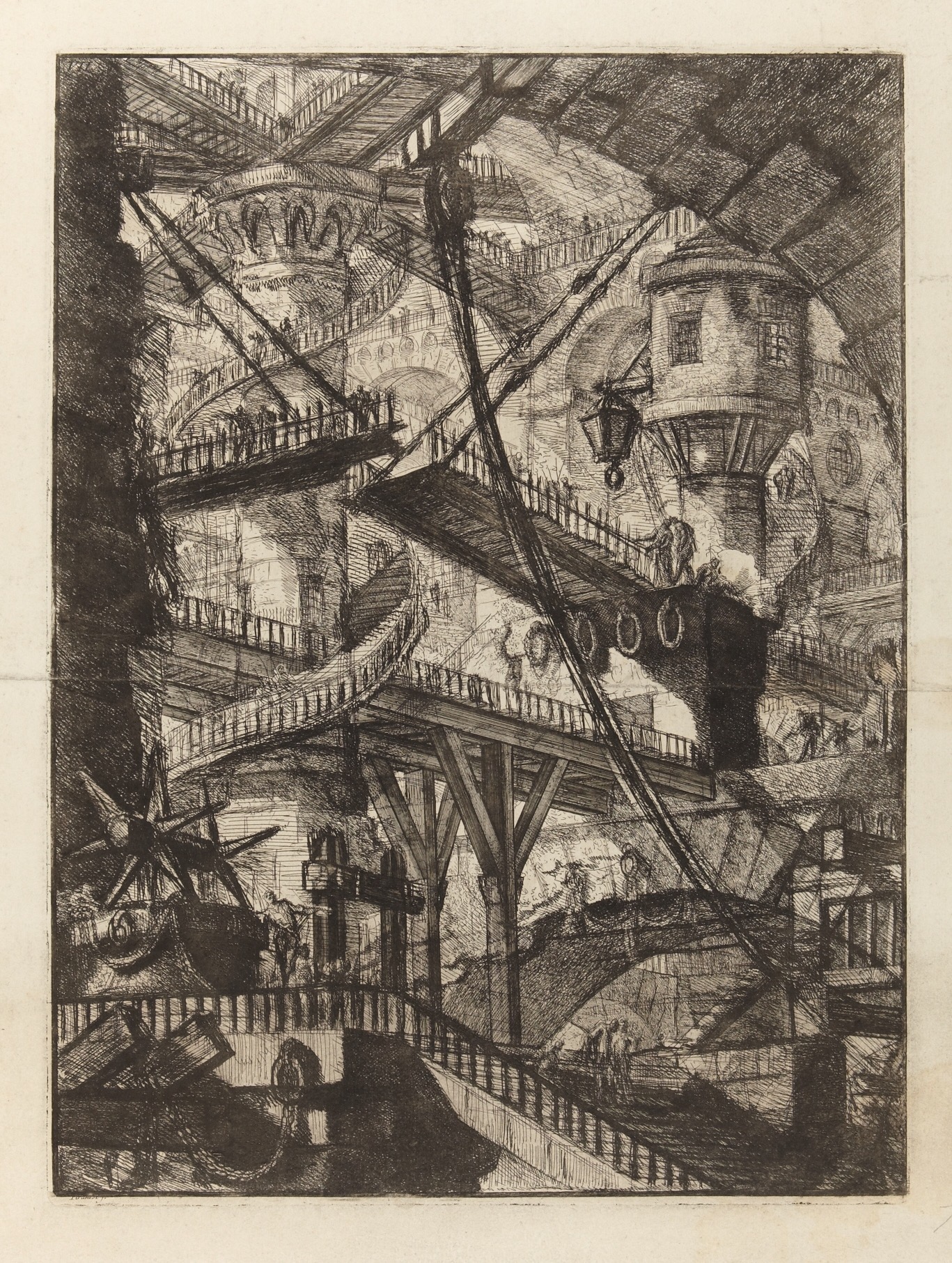 « Le Pont levis » de Giovanni Battista Piranesi