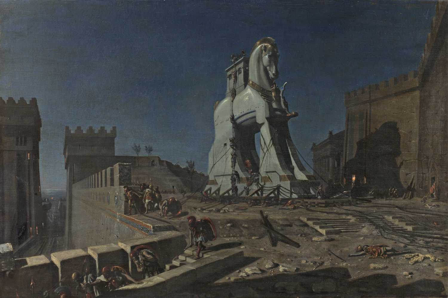 Le Cheval de Troie d’Henri-Paul Motte