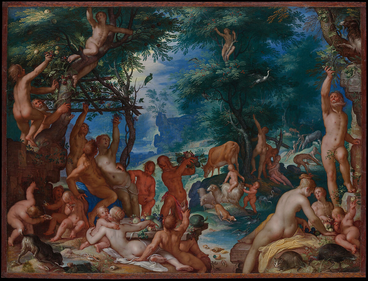L’Âge d’or, de Joachim Wtewael, 1605